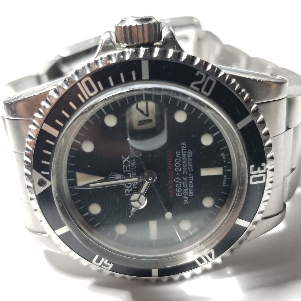 Vintage 1970's Rolex Submariner date model 1680